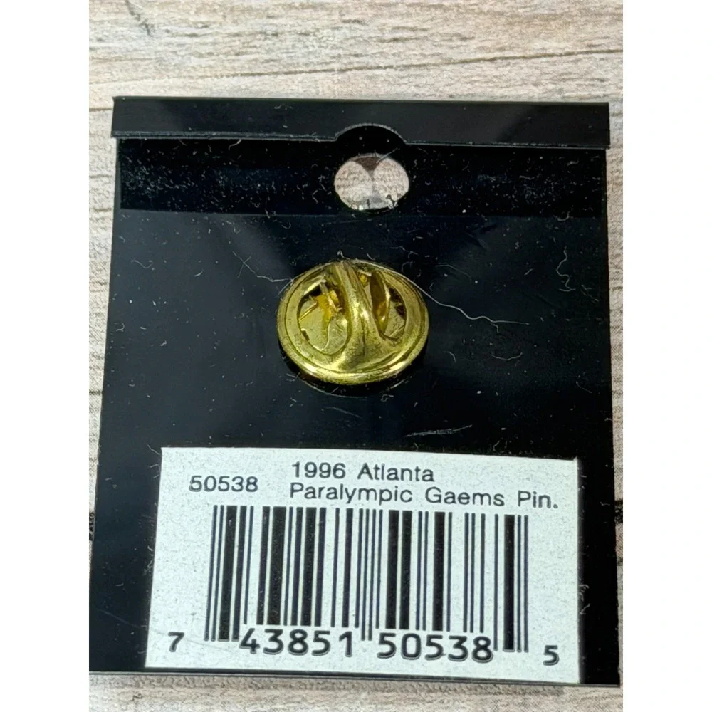 Vintage 1996 Atlanta Paralumpic Games Trading Pin